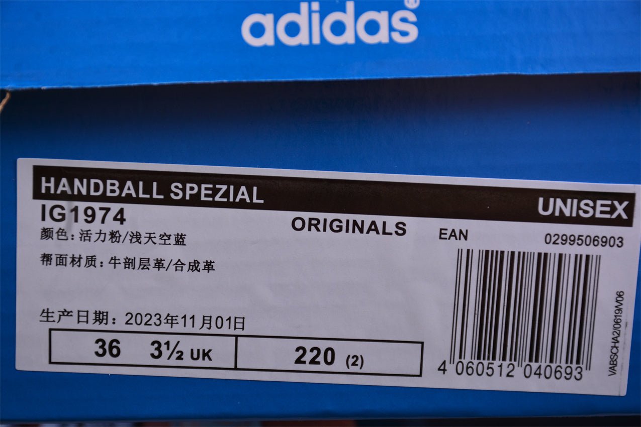 Fabrika Supply Handball Spezial Pink / Sky Blue | sapatilhas Sole Rua