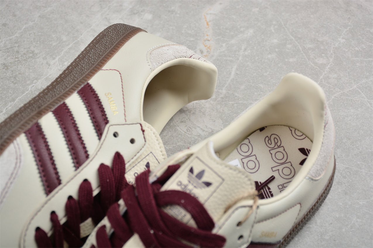 Fabrika Supply Samba OG Wonder White / Maroon | sapatilhas Sole Rua