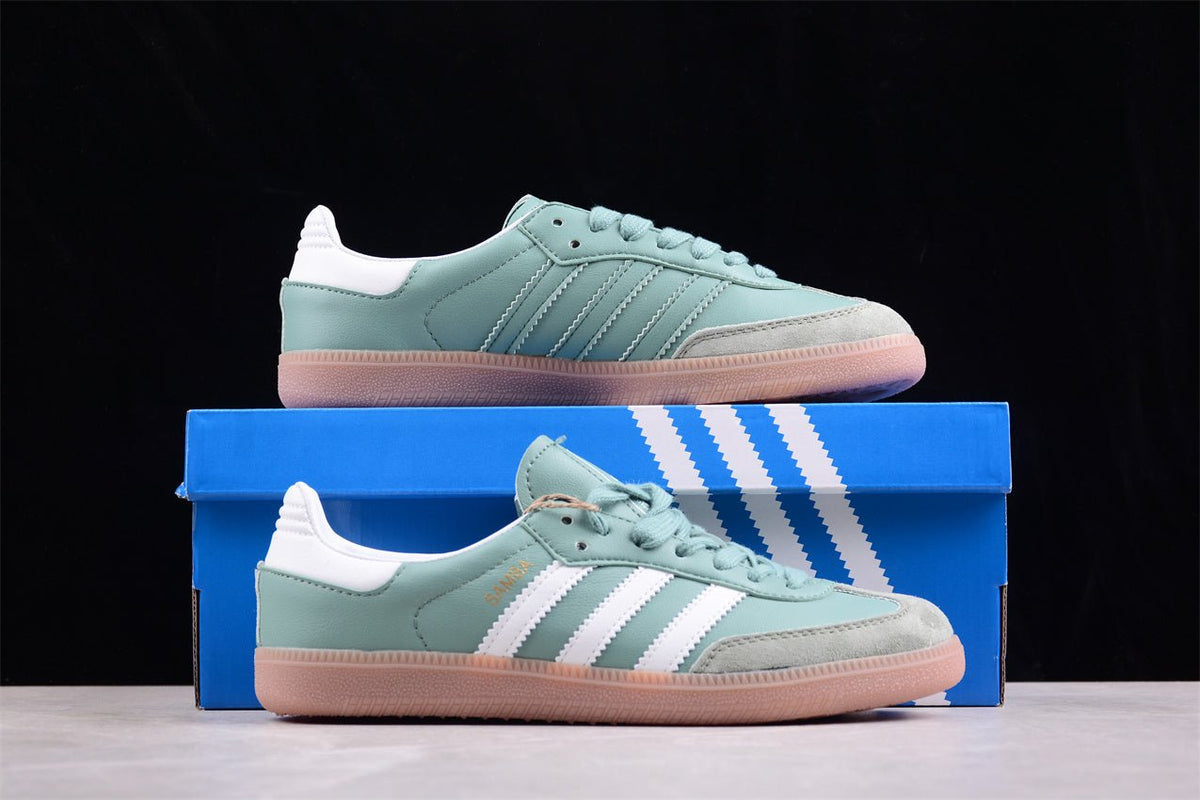 Fabrika Supply Samba Vegan Mint Green / White | sapatilhas Sole Rua