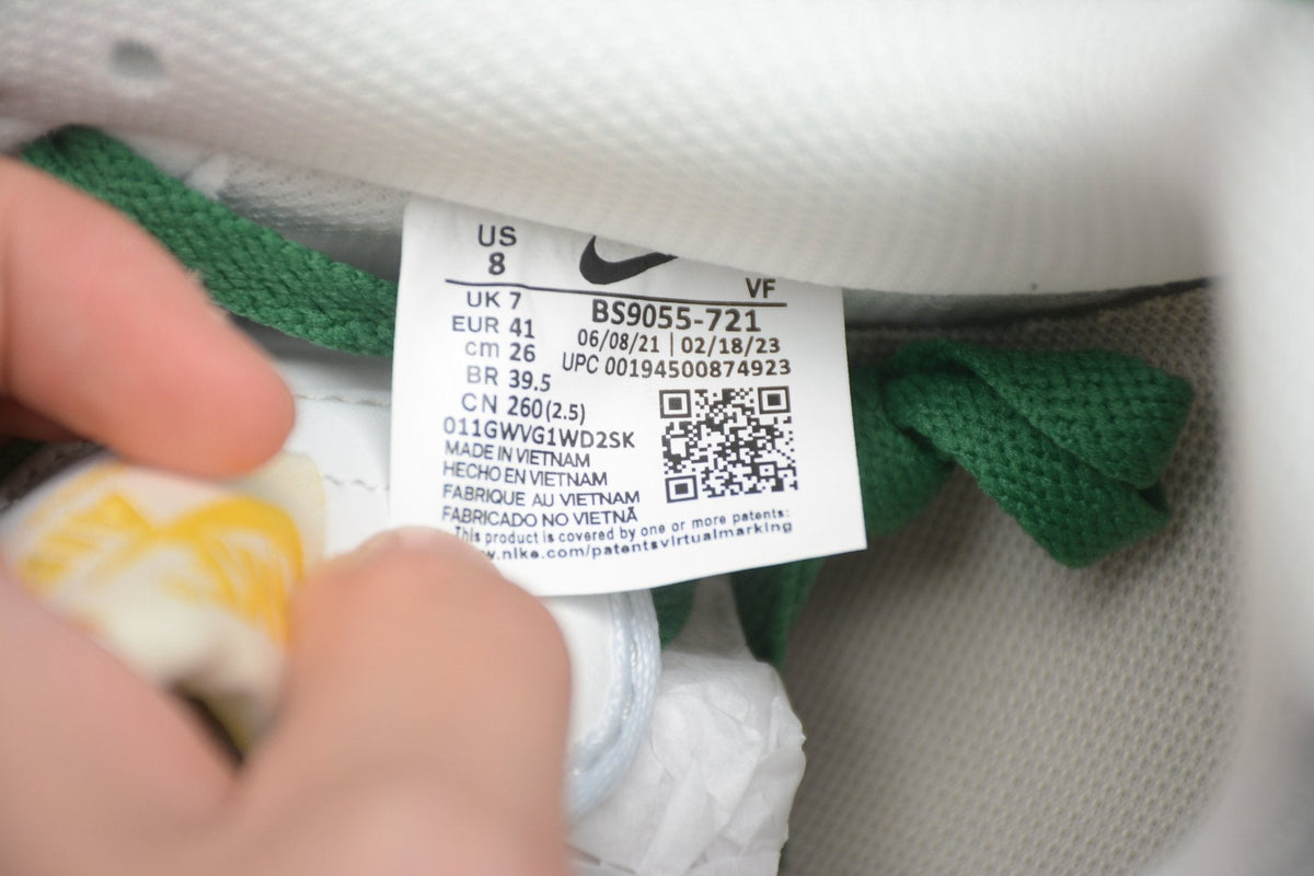 Fabrika Supply Air Force 1 ’07 White / Green | sapatilhas Sole Rua