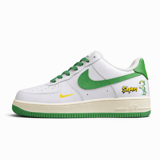 Fabrika Supply Air Force 1 ’07 White / Green | sapatilhas Sole Rua
