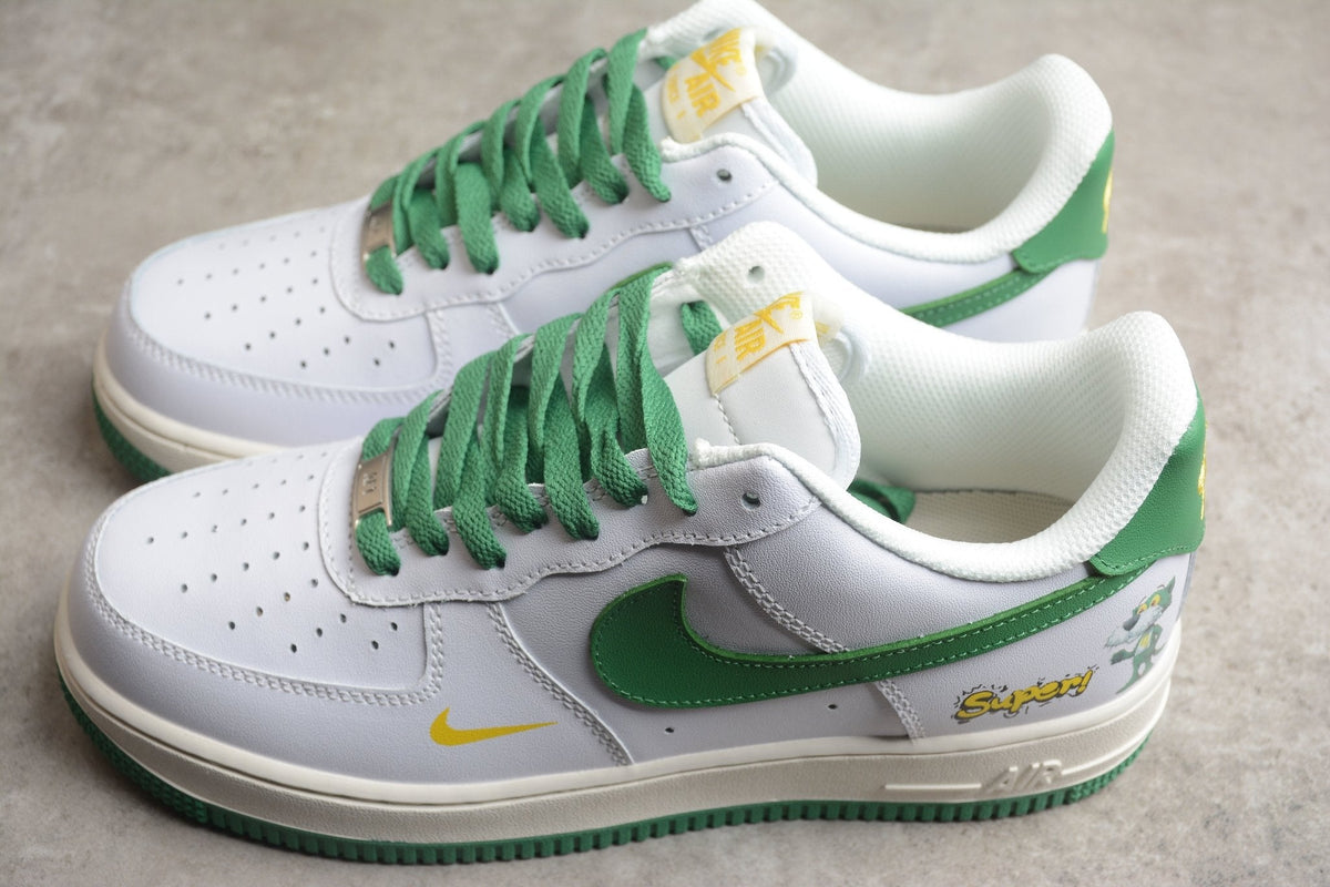 Fabrika Supply Air Force 1 ’07 White / Green | sapatilhas Sole Rua