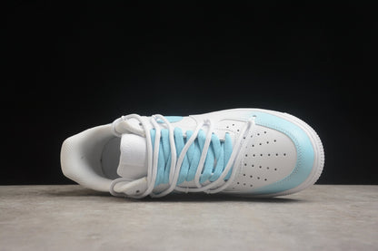 Fabrika Supply Air Force 1 Low “Love Real” White / Sky Blue | sapatilhas Sole Rua