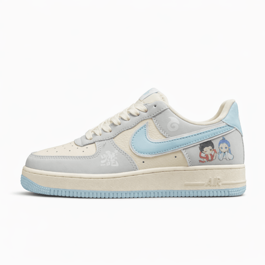 Fabrika Supply Air Force 1 Low “Nezha” Beige / Sky Blue | sapatilhas Sole Rua