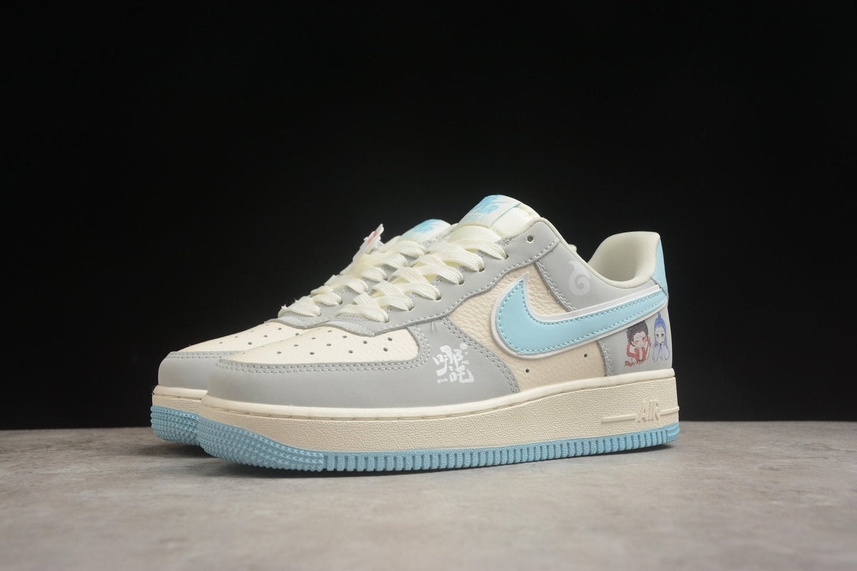 Fabrika Supply Air Force 1 Low “Nezha” Beige / Sky Blue | sapatilhas Sole Rua