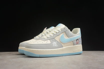 Fabrika Supply Air Force 1 Low “Nezha” Beige / Sky Blue | sapatilhas Sole Rua