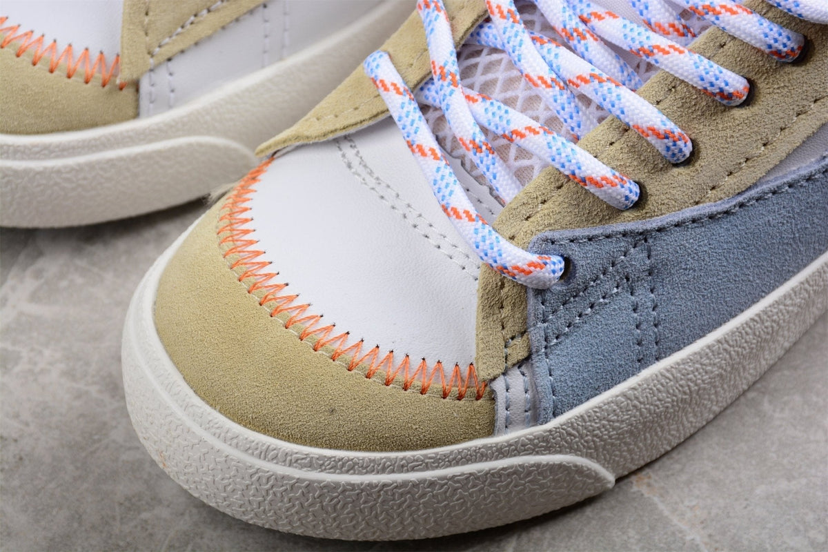 Fabrika Supply Blazer Low ’77 Beige / Blue / White | sapatilhas Sole Rua