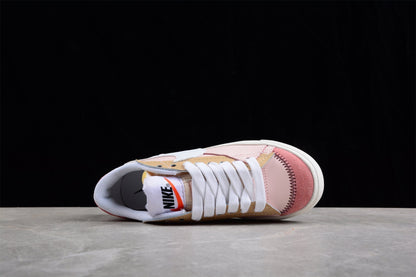 Fabrika Supply Blazer Low ’77 Pink / Beige / White | sapatilhas Sole Rua