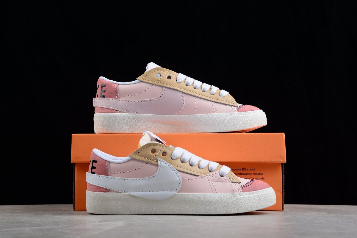Fabrika Supply Blazer Low ’77 Pink / Beige / White | sapatilhas Sole Rua