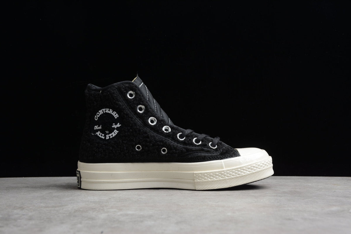 Fabrika Supply Chuck 70 HI Sherpa Black / White / Egret | sapatilhas Sole Rua