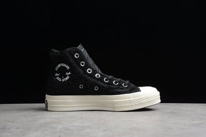 Fabrika Supply Chuck 70 HI Sherpa Black / White / Egret | sapatilhas Sole Rua