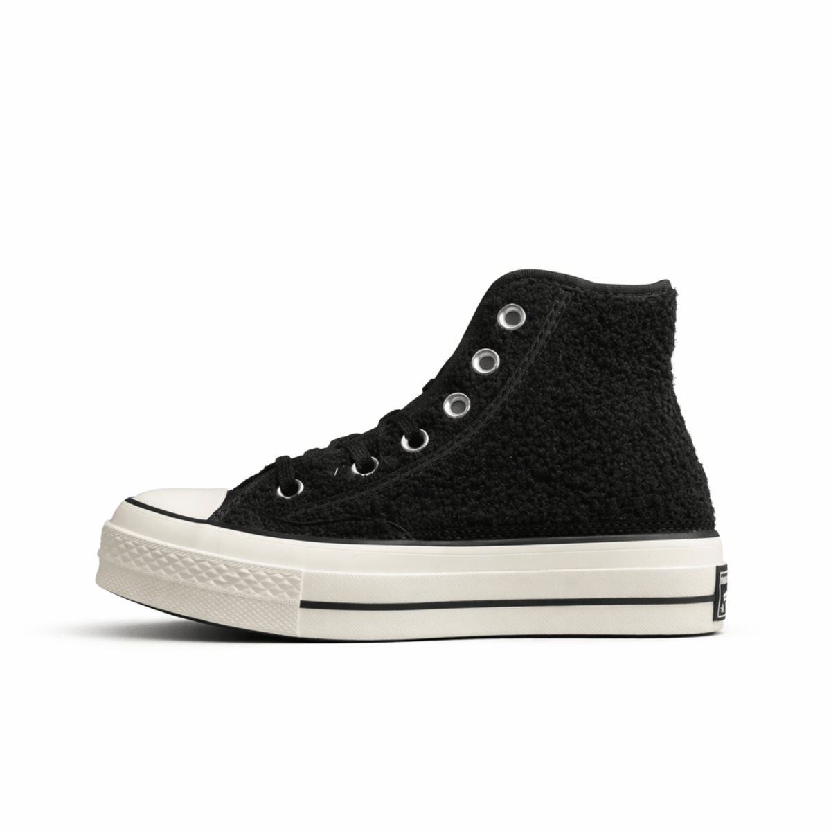 Fabrika Supply Chuck 70 HI Sherpa Black / White / Egret | sapatilhas Sole Rua