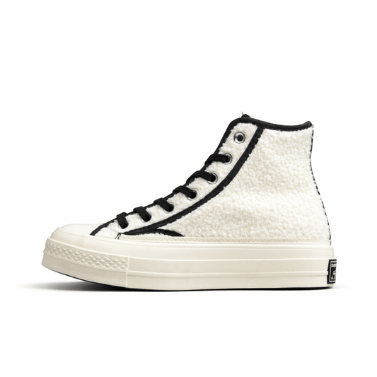 Essenza Rosa Chuck 70 HI Sherpa White / Black / Egret | sapatilhas Sole Rua