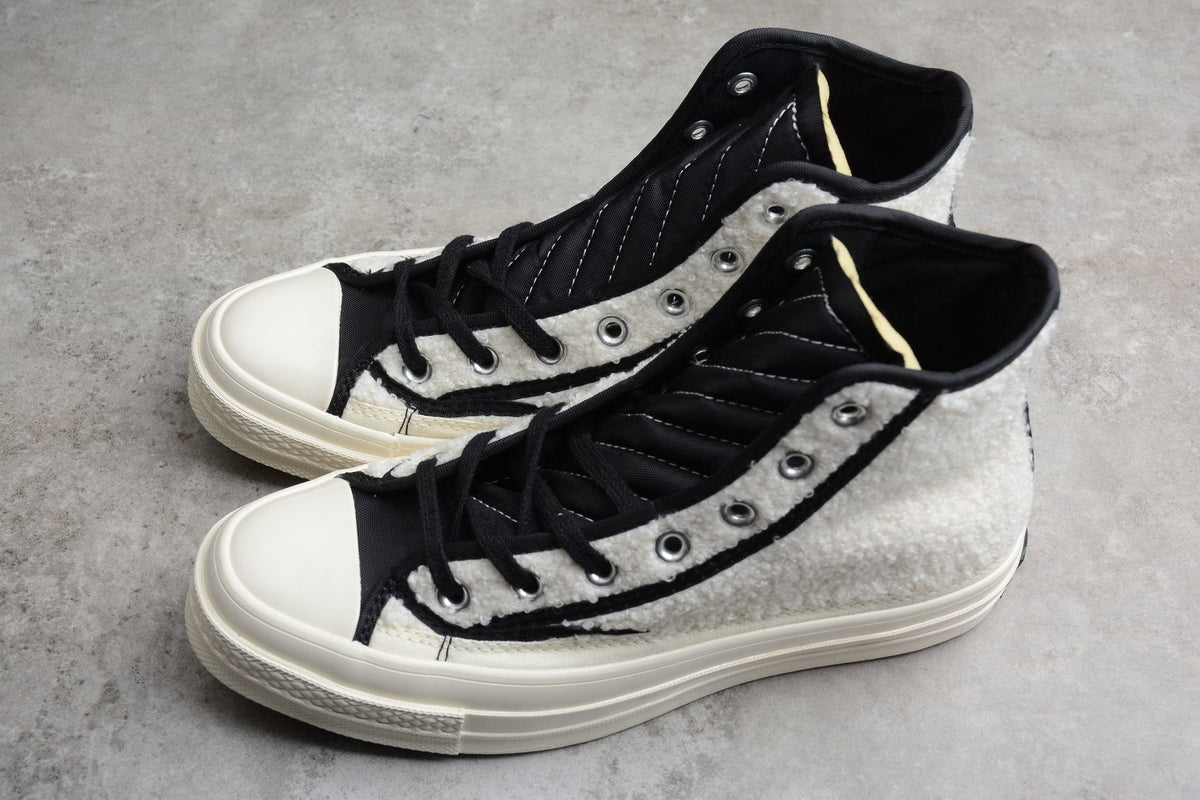 Essenza Rosa Chuck 70 HI Sherpa White / Black / Egret | sapatilhas Sole Rua