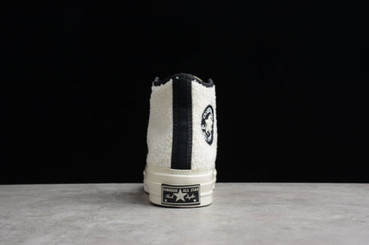 Essenza Rosa Chuck 70 HI Sherpa White / Black / Egret | sapatilhas Sole Rua