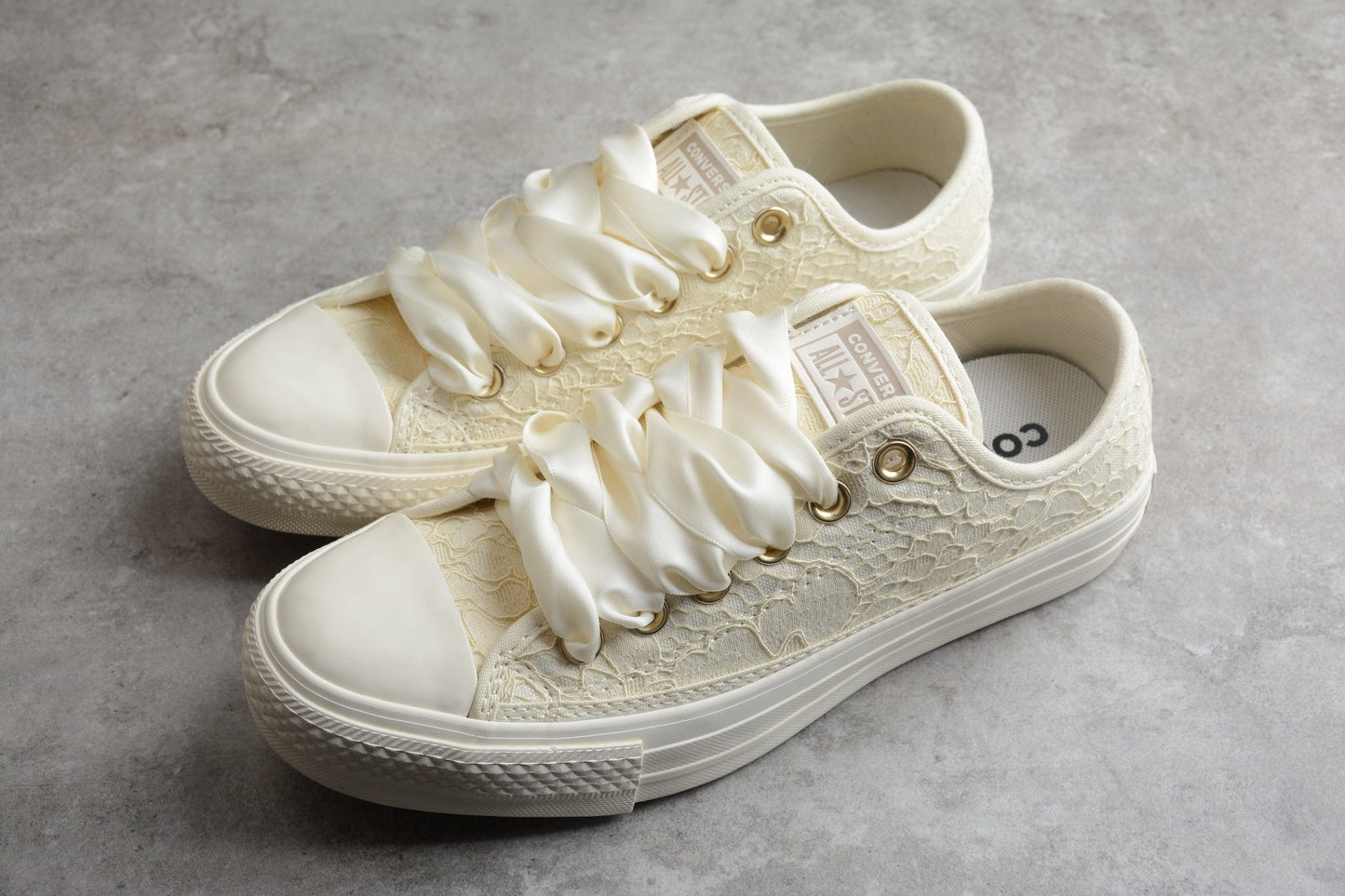 Fabrika Supply Chuck 70 Low Lace Egret | sapatilhas Sole Rua