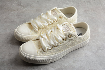 Fabrika Supply Chuck 70 Low Lace Egret | sapatilhas Sole Rua