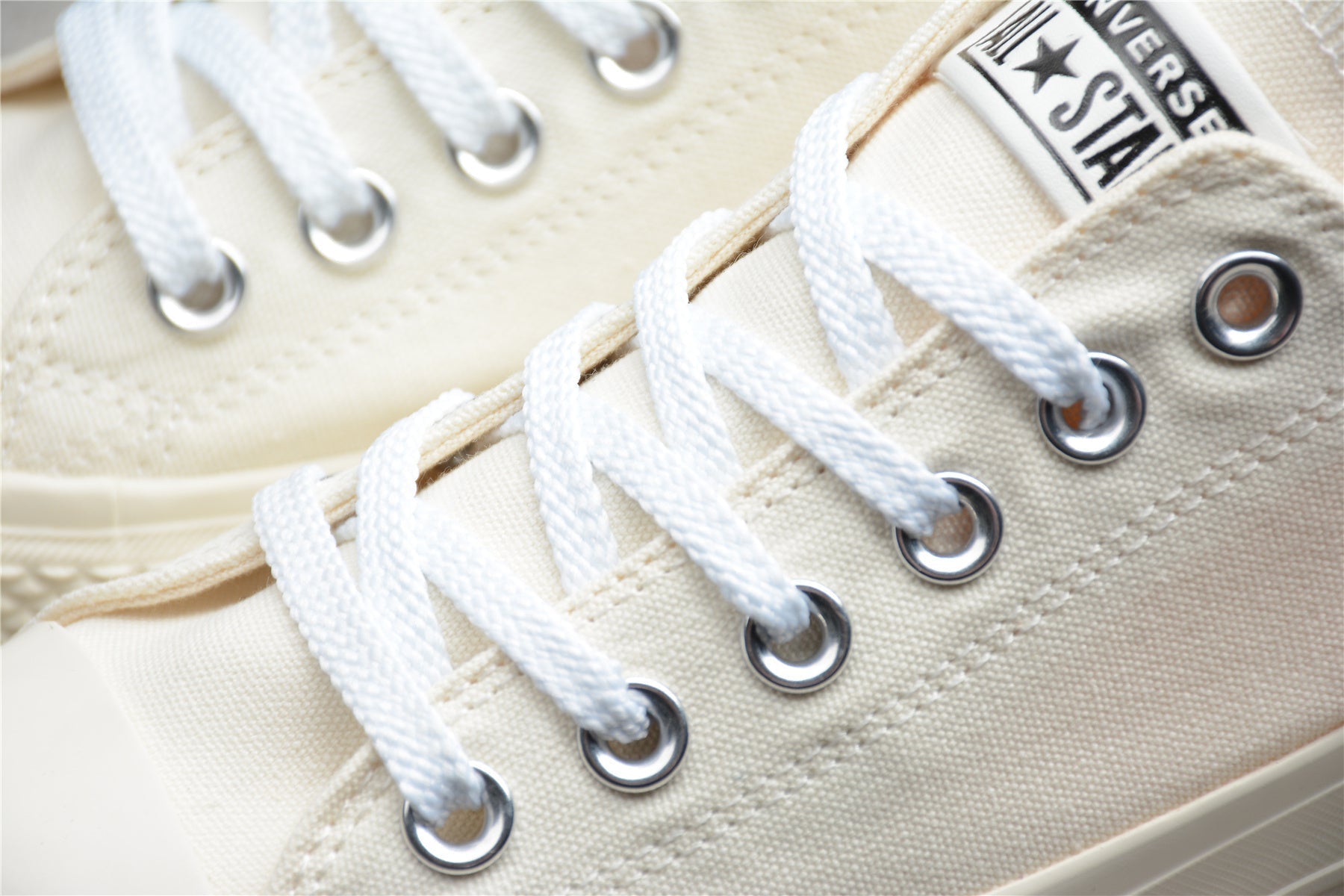 Fabrika Supply Chuck Taylor All Star Rainbow Platform Low White / Cream | sapatilhas Sole Rua