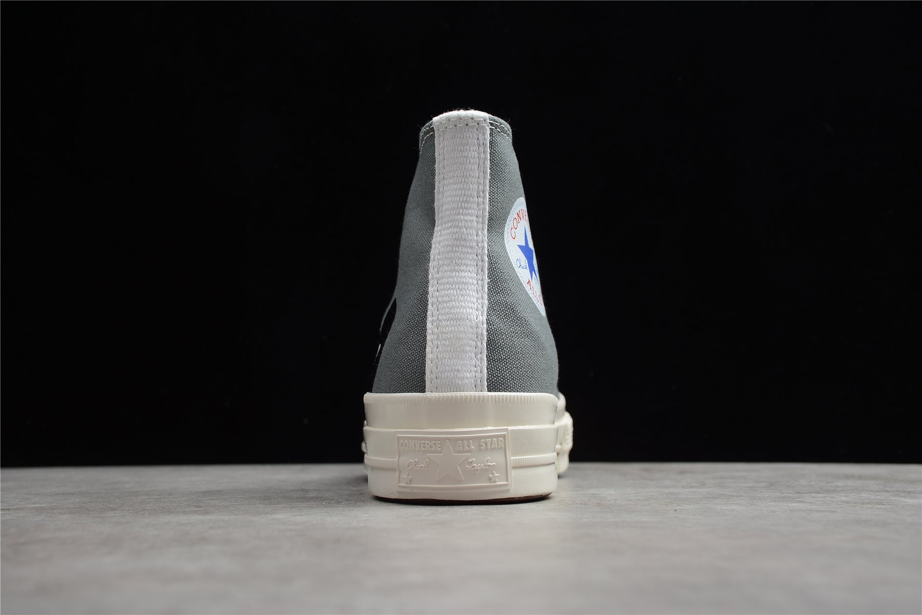 Fabrika Supply Comme des Garçons Play Chuck 70 HI Platform Grey | sapatilhas Sole Rua