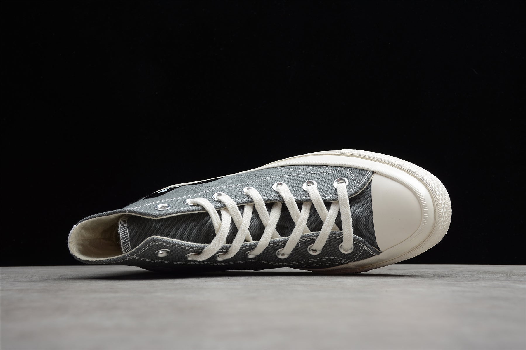 Fabrika Supply Comme des Garçons Play Chuck 70 HI Platform Grey | sapatilhas Sole Rua