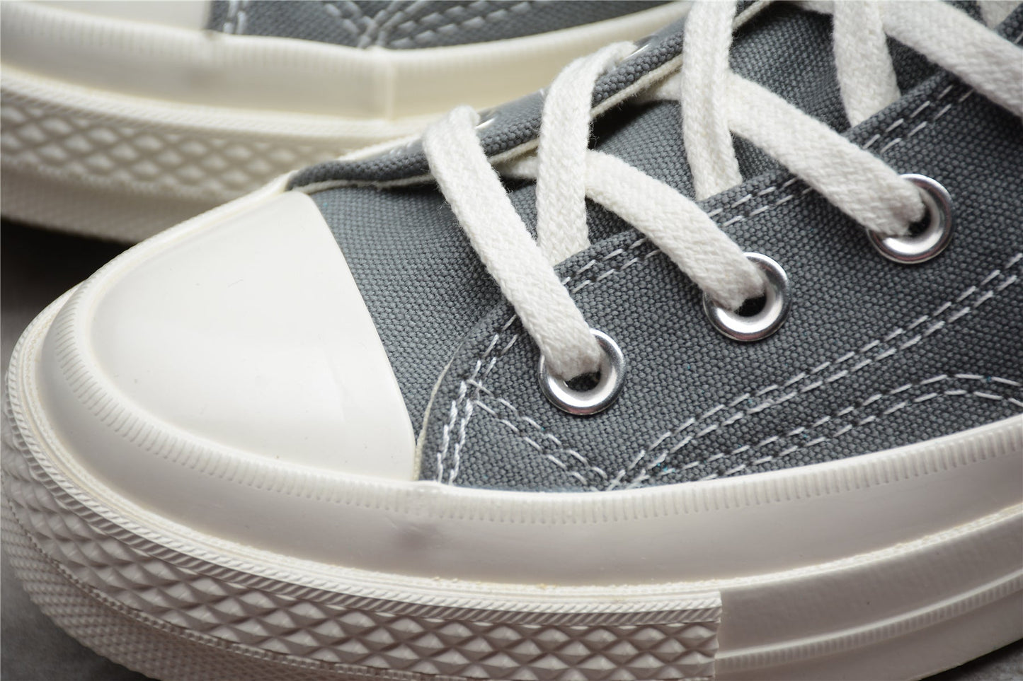 Fabrika Supply Comme des Garçons Play Chuck 70 HI Platform Grey | sapatilhas Sole Rua