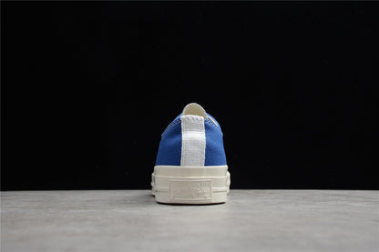Fabrika Supply Comme des Garçons Play Chuck 70 Low Platform Blue | sapatilhas Sole Rua