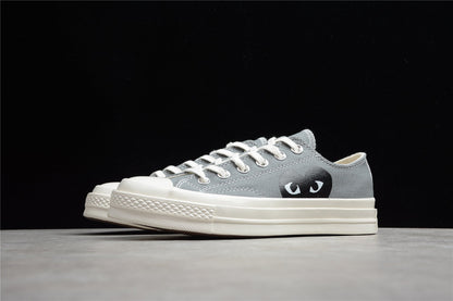 Fabrika Supply Comme des Garçons Play Chuck 70 Low Platform Grey | sapatilhas Sole Rua