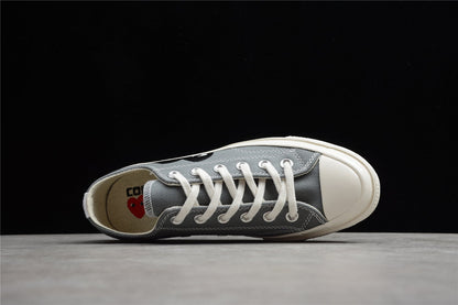 Fabrika Supply Comme des Garçons Play Chuck 70 Low Platform Grey | sapatilhas Sole Rua