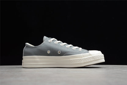 Fabrika Supply Comme des Garçons Play Chuck 70 Low Platform Grey | sapatilhas Sole Rua