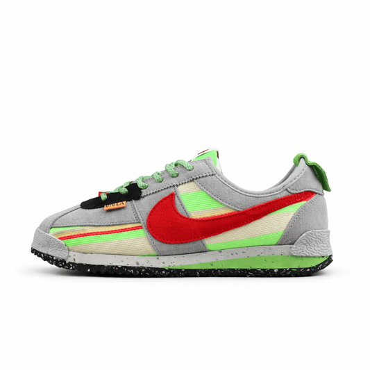 Fabrika Supply Cortez SP “Union LA” Grey / Green / Red | sapatilhas Sole Rua