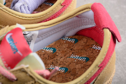 Fabrika Supply Cortez x Union LA Beige / Red / Olive Green | sapatilhas Sole Rua