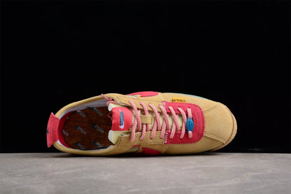 Fabrika Supply Cortez x Union LA Beige / Red / Olive Green | sapatilhas Sole Rua
