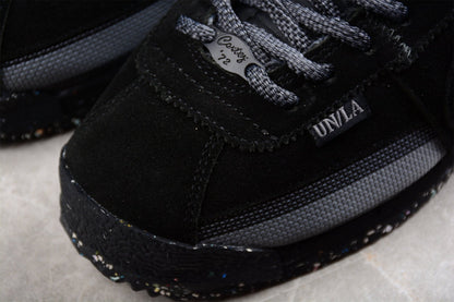Essenza Rosa Cortez x Union LA Black / Grey | sapatilhas Sole Rua