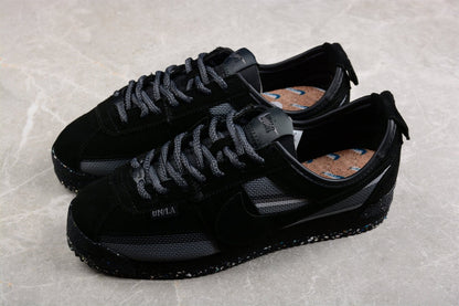 Essenza Rosa Cortez x Union LA Black / Grey | sapatilhas Sole Rua