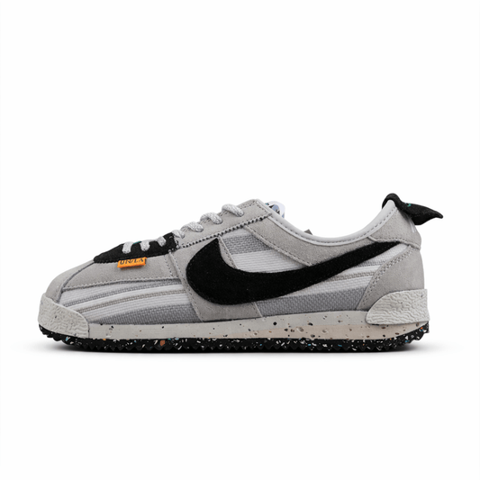 Essenza Rosa Cortez x Union LA Grey / Black | sapatilhas Sole Rua
