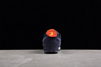 Essenza Rosa Cortez x Union LA Navy / Orange | sapatilhas Sole Rua