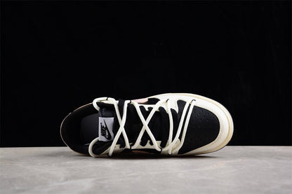 Essenza Rosa Dunk Low Black / Cream / Pastel Pink | sapatilhas Sole Rua