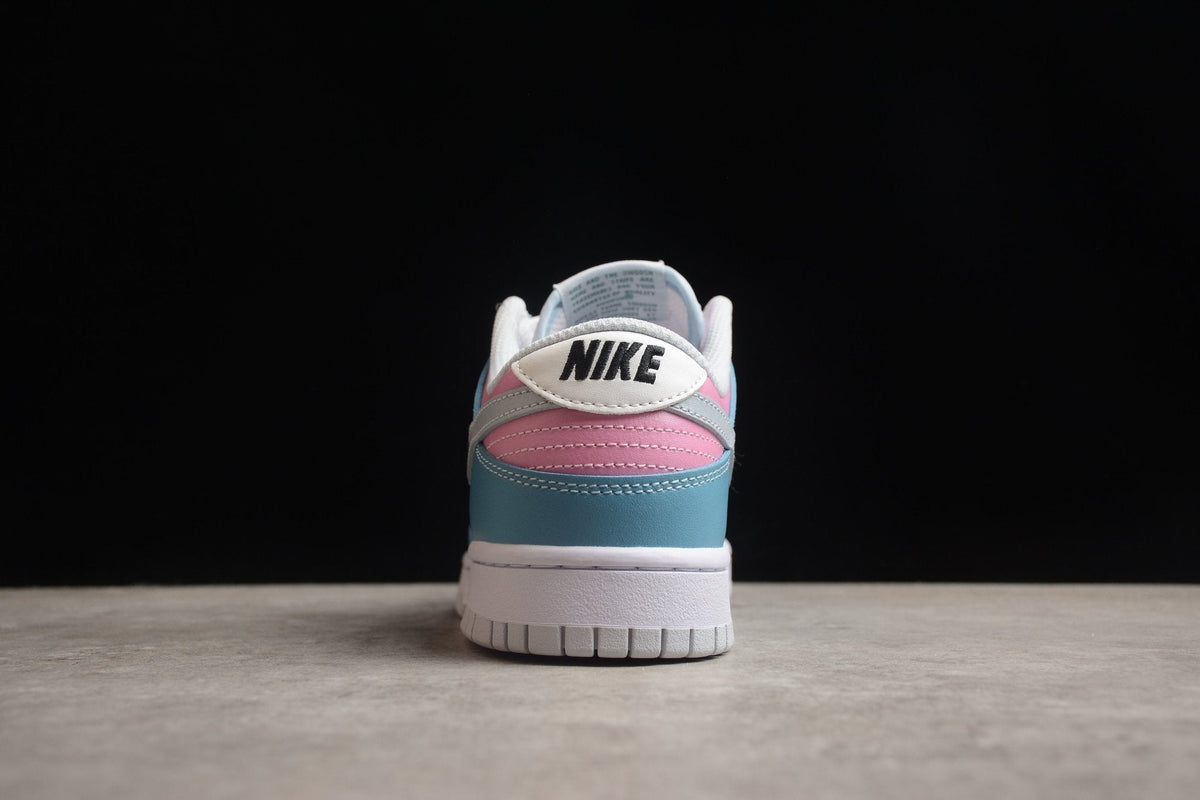 Essenza Rosa Dunk Low Blue / Sky Blue / Pastel Pink | sapatilhas Sole Rua