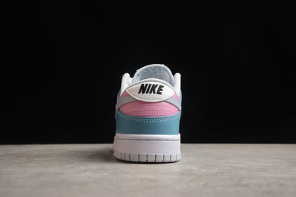 Essenza Rosa Dunk Low Blue / Sky Blue / Pastel Pink | sapatilhas Sole Rua