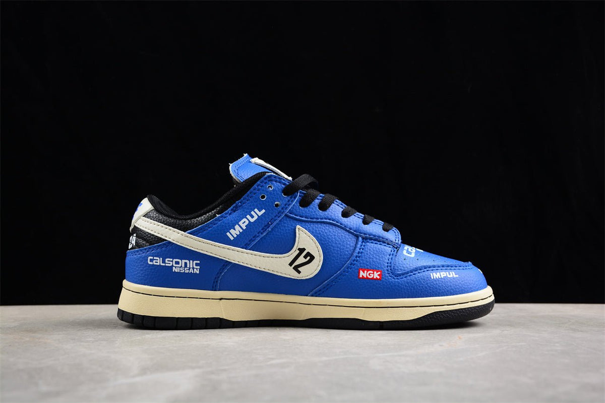 Essenza Rosa Dunk Low “Calsonic Nissan Impul” Blue / White | sapatilhas Sole Rua