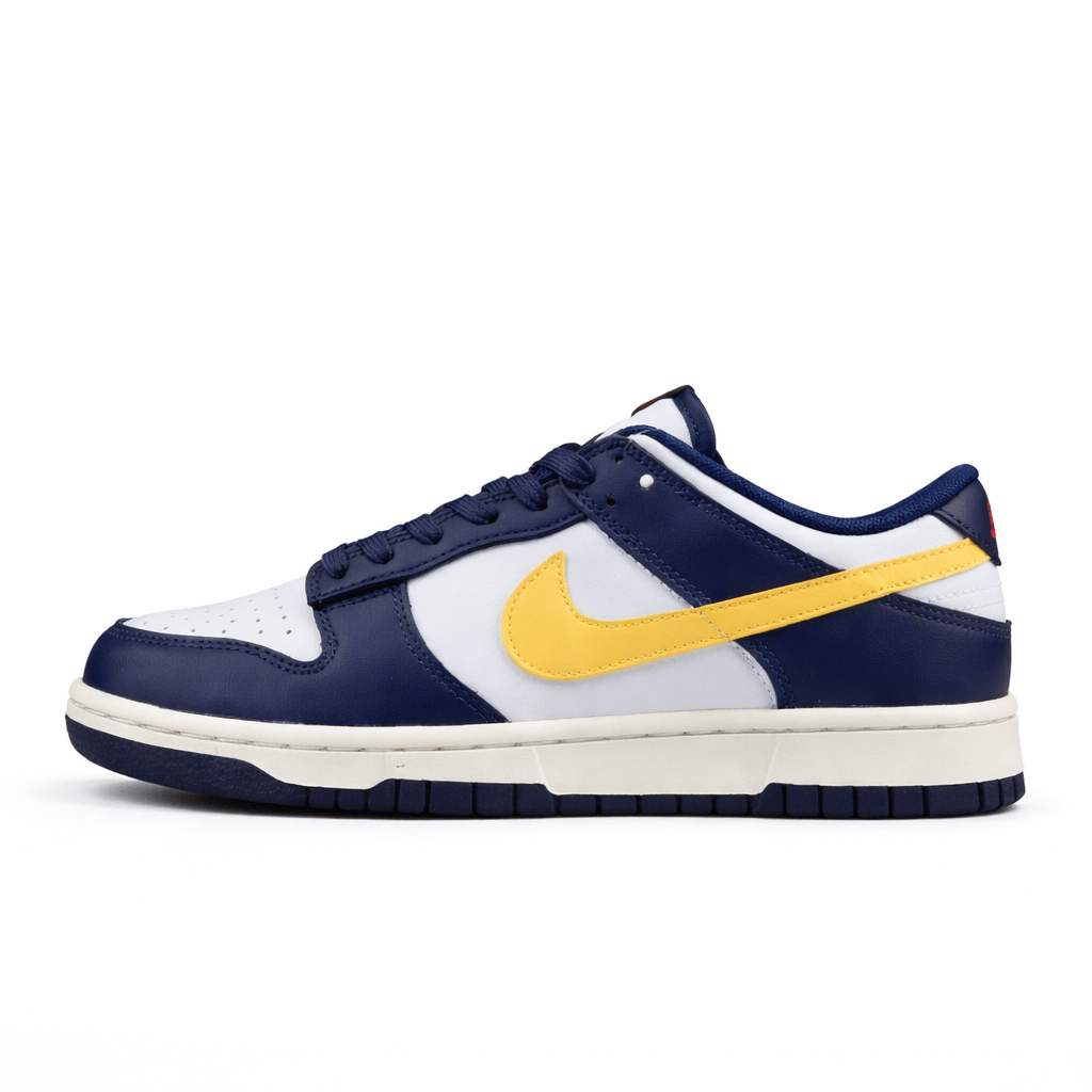 Essenza Rosa Dunk Low Navy / White / Yellow | sapatilhas Sole Rua