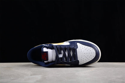 Essenza Rosa Dunk Low Navy / White / Yellow | sapatilhas Sole Rua
