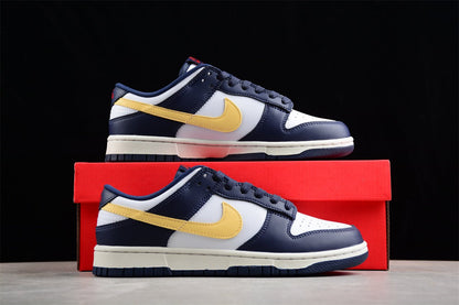 Essenza Rosa Dunk Low Navy / White / Yellow | sapatilhas Sole Rua