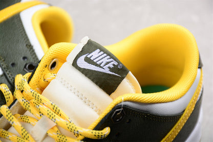 Essenza Rosa Dunk Low White / Green / Yellow | sapatilhas Sole Rua