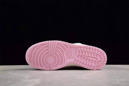 Essenza Rosa Dunk Low White / Pastel Pink | sapatilhas Sole Rua