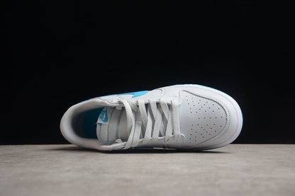 Essenza Rosa Dunk Low White / Sky Blue | sapatilhas Sole Rua