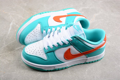 Essenza Rosa Dunk Low White / Sky Blue / Orange | sapatilhas Sole Rua
