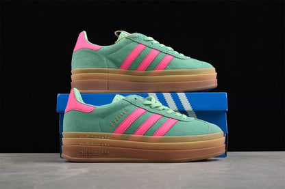 Fabrika Supply Gazelle Bold Aqua Green / Pink | sapatilhas Sole Rua