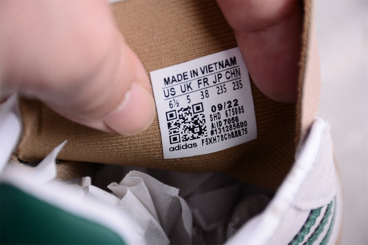 Fabrika Supply Gazelle Bold Beige / Green | sapatilhas Sole Rua