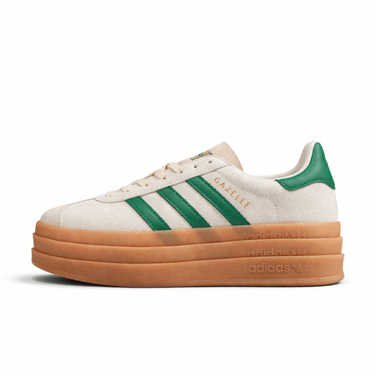 Fabrika Supply Gazelle Bold Beige / Green | sapatilhas Sole Rua